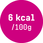 6 kcal / 100g